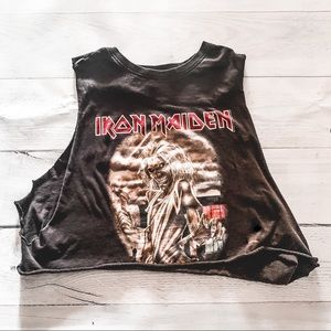 BOGO Iron Maiden Crop Top